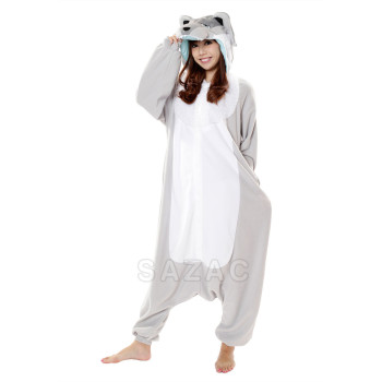 Silver Wolf Kigurumi Onesie