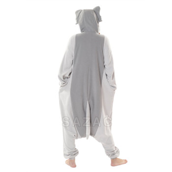 Silver Wolf Kigurumi Onesie
